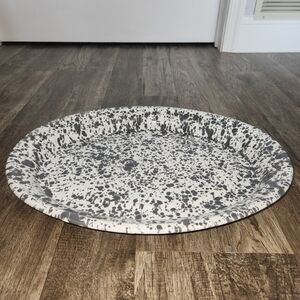 Crow Canyon Grey Marble Oval Platter